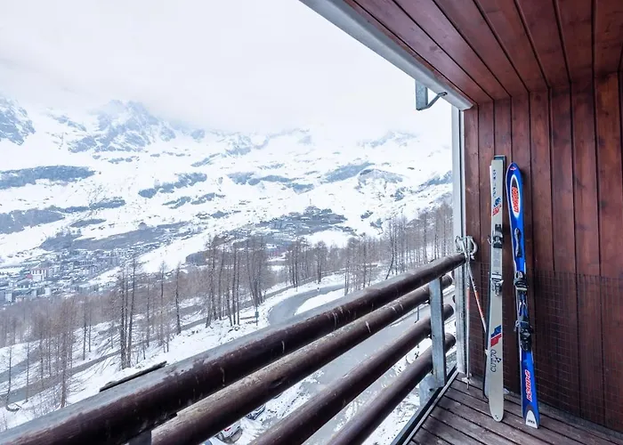 公寓 Skyline Cervinia & Free Parking *